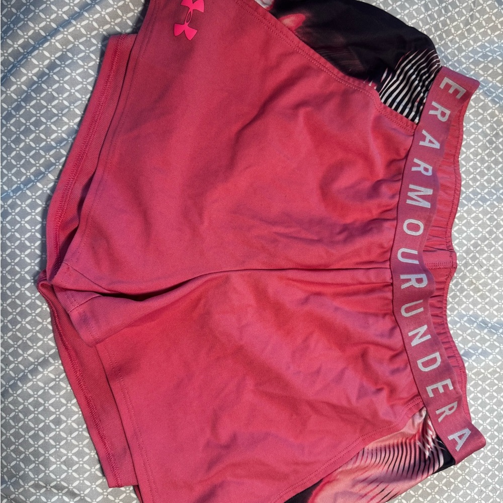 Under Armour Pink Athletic Performance Shorts